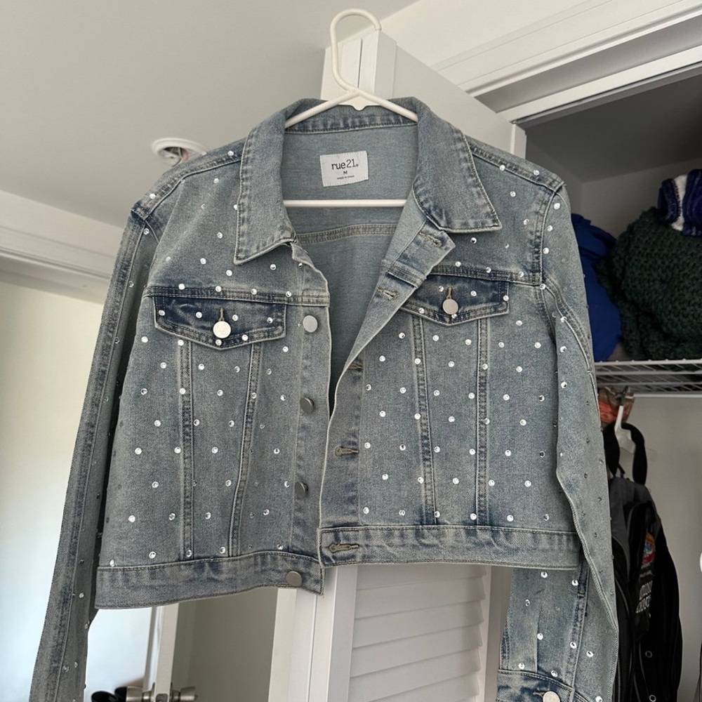 Rue21 Denim Jacket with Bling